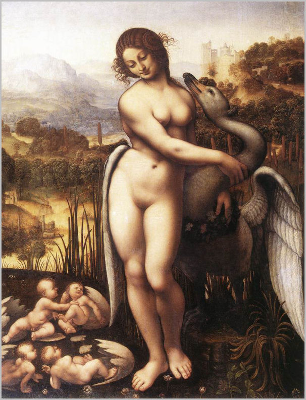cygnus-Leda_and_the_Swan_Cesare da Sesto-1510-sm (119K)