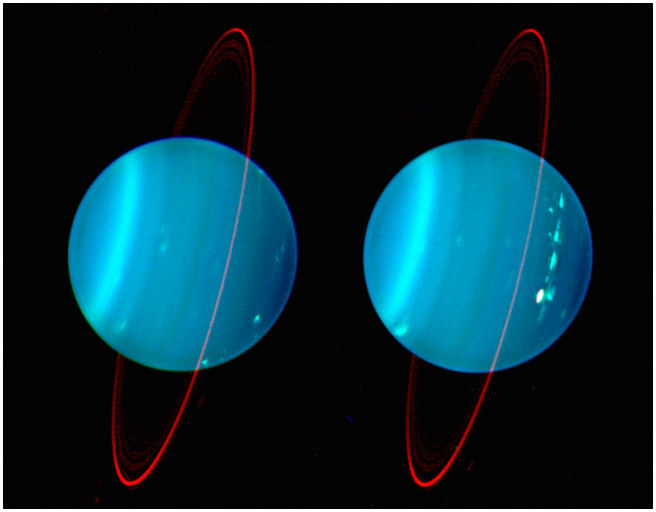 Uranus infrared kepler-s (41K)