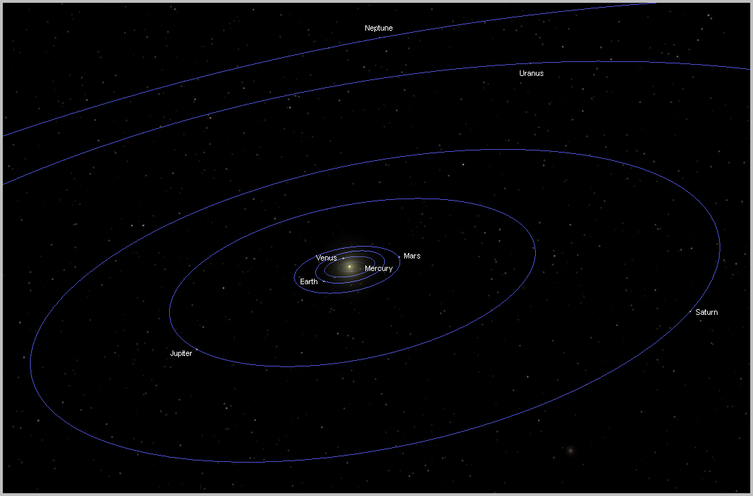 solar system orrery (29K)