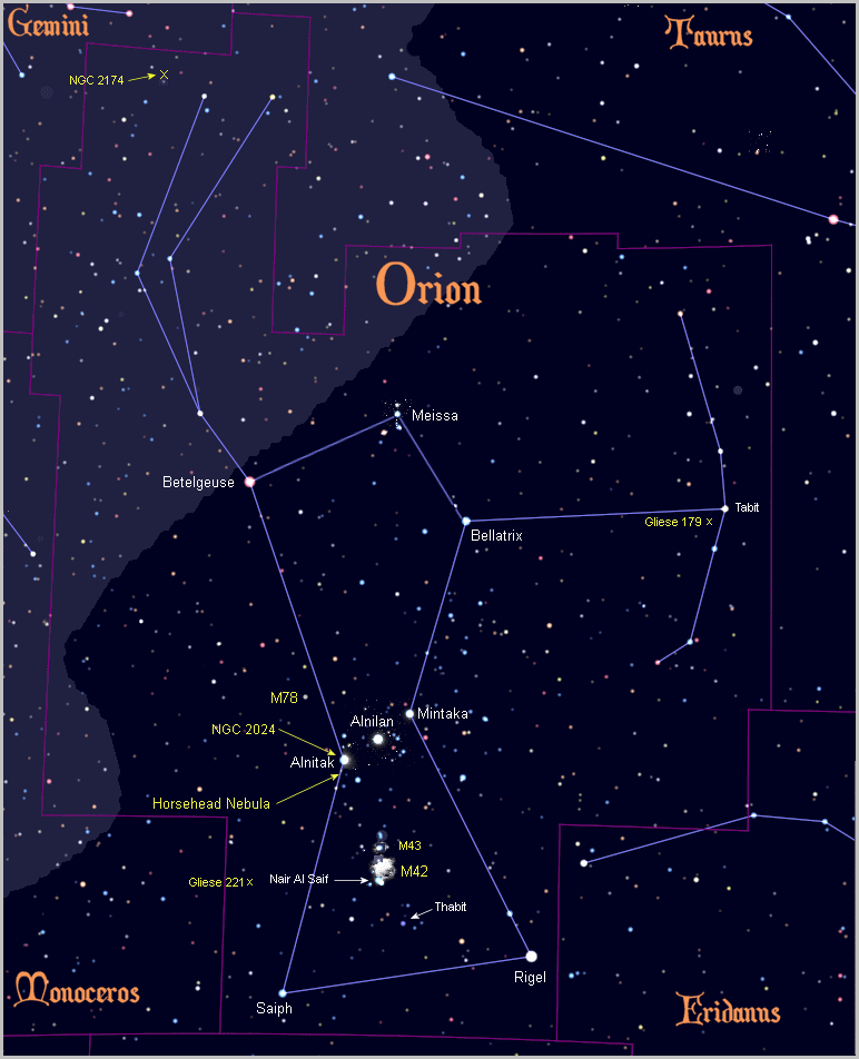 The Constellation Orion, The Hunter